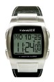 VibraLite 8 Vibrating Watch-Stainless Steel/Black Leather