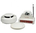 Silent Call Smoke Detector Transmitter w/Strobe and Vibrator
