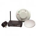 Silent Call Smoke Detector Transmitter w/Bed Vibrator