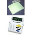 Sonic Boom Clock w/UTSS 120V Heavy Duty Bed Vibrator