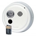 Gentex 9120F Hard Wired Smoke Detector w/Silent Call Transmitter, AC Contacts, Battery Backup