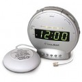 Sonic Boom Clock SBT425SS w/Phone Signaler and Bed Shaker
