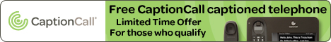 FREE CaptionCall Telephone - The Speak and Read Solution!